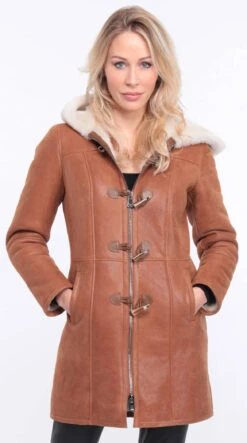 Trois Quart Cuir Femme Mouton Whisky " LUCINA " 29 Trois Quart Cuir Femme Mouton Whisky " LUCINA " -Maroquinerie manteaumoutonluciawhisky 060321100 1559 04072023