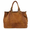 Sac Cuir Femme Cognac " SVEVA "