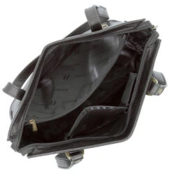 Hexagona Sac Porté épaule Cuir Vachette Noir " 111807 " -Maroquinerie maroquinerie femme sac cuir 111807 noir doublure 085070500 1621 13092019