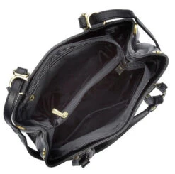 Hexagona Sac Transformable Cuir Vachette Noir " 114952 " -Maroquinerie maroquinerie femme sac cuir 114952 noir doublure 002286300 0947 17092019