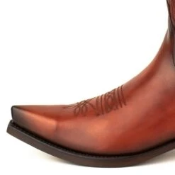 Santiags Cuir Vintage Cognac MAYURA " 1920V " -Maroquinerie mayuraboots1920vintageconac4724 038246900 1608 19092023