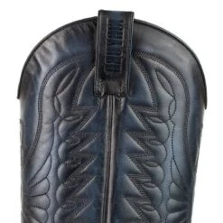Bottes Cuir Azul Marino " 2561 " 13 Bottes Cuir Azul Marino " 2561 " -Maroquinerie mayuraboots2561navyblueblack2 085003500 1459 05072022
