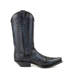 Bottes Cuir Azul Marino " 2561 "