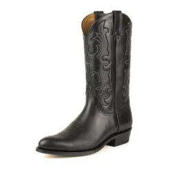 Bottes Cuir Box Negro " 2627 " -Maroquinerie mayurabootsdenver2627boxnegro 011841800 0922 22092023