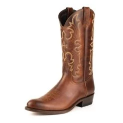 Bottes Cuir Pull Grass Castano " 2627 " 14 Bottes Cuir Pull Grass Castano " 2627 " -Maroquinerie mayurabootsdenver2627pullgrasscastano 004404300 0922 22092023