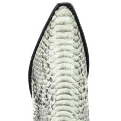 Boots Cuir Femme Python Mayura Blanco " 306 " -Maroquinerie mayurabootsmarie2496blanco7 006979800 1157 10102019