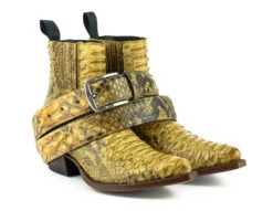 Boots Cuir Femme Python Mayura Cuero " 308 " -Maroquinerie mayurabootsmarie2496cinturoncuero2 082457800 1201 10102019 1