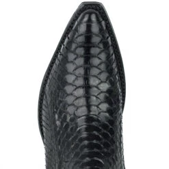Boots Cuir Femme Python Mayura Negro " 310 " -Maroquinerie mayurabootsmarie2496negro7 078855500 1410 10102019