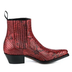 Boots Cuir Femme Python Mayura Rojo " 311 " 13 Boots Cuir Femme Python Mayura Rojo " 311 " -Maroquinerie mayurabootsmarie2496rojo6 002550800 1418 10102019