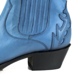 Boots Cuir Femme Mayura Azul3 "282" -Maroquinerie mayurabootsmodelomarilyn2487azul34 010645500 1045 04042019