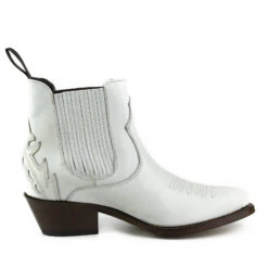 Boots Cuir Femme Mayura Blanc "284" -Maroquinerie mayurabootsmodelomarilyn2487blanco6 046719800 1050 04042019