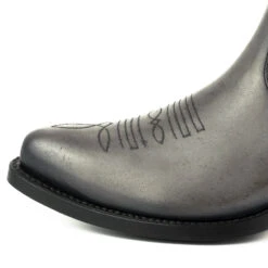 Boots Cuir Femme Mayura Gris "287" -Maroquinerie mayurabootsmodelomarilyn2487gris5 071714600 1059 04042019