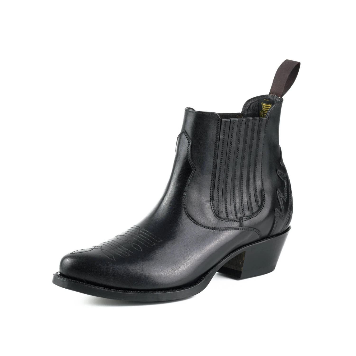 Boots Cuir Femme Mayura Noir "289" 7 Boots Cuir Femme Mayura Noir "289" – Image 7