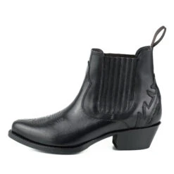 Boots Cuir Femme Mayura Noir "289"