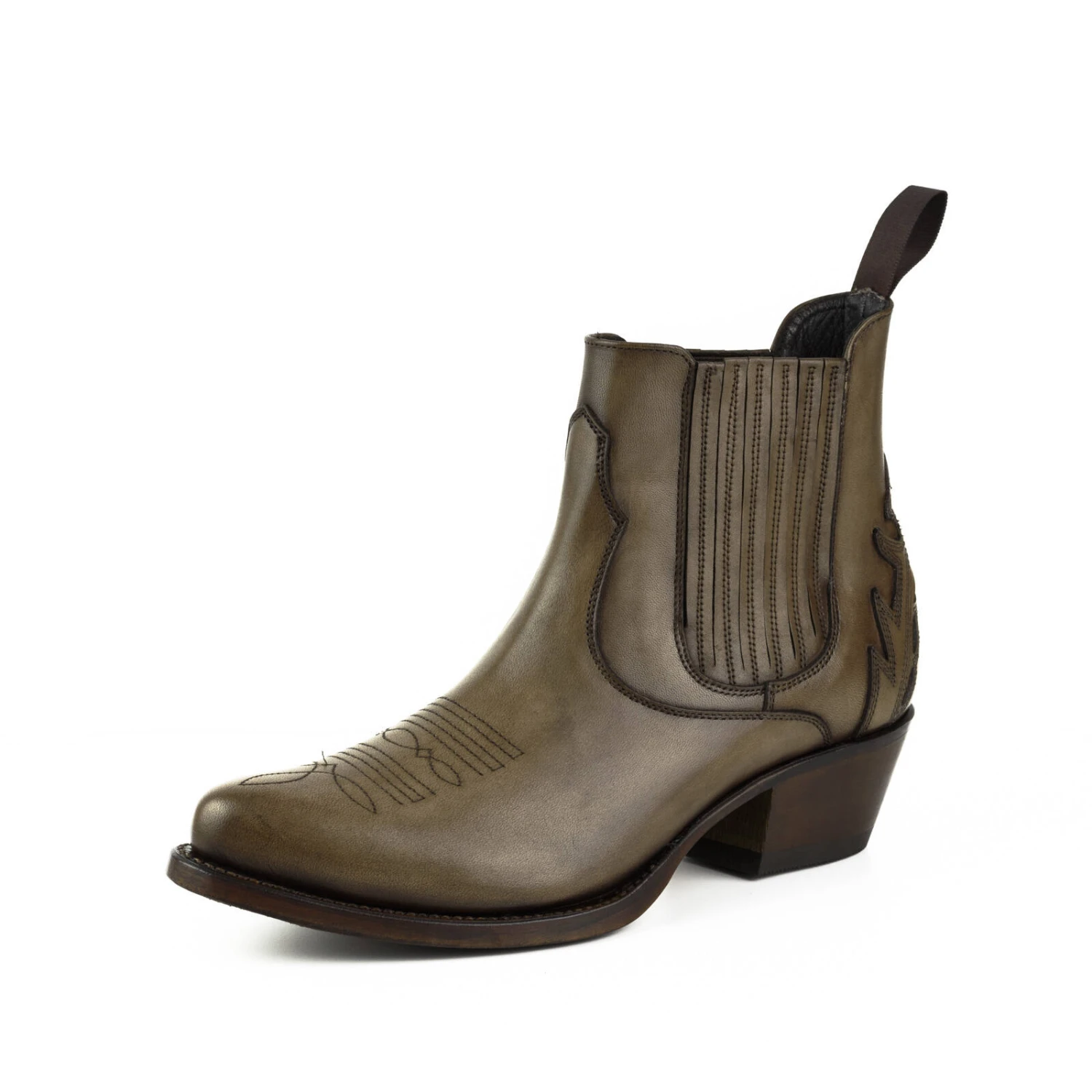 Boots Cuir Femme Mayura Taupe "292" 7 Boots Cuir Femme Mayura Taupe "292" – Image 7