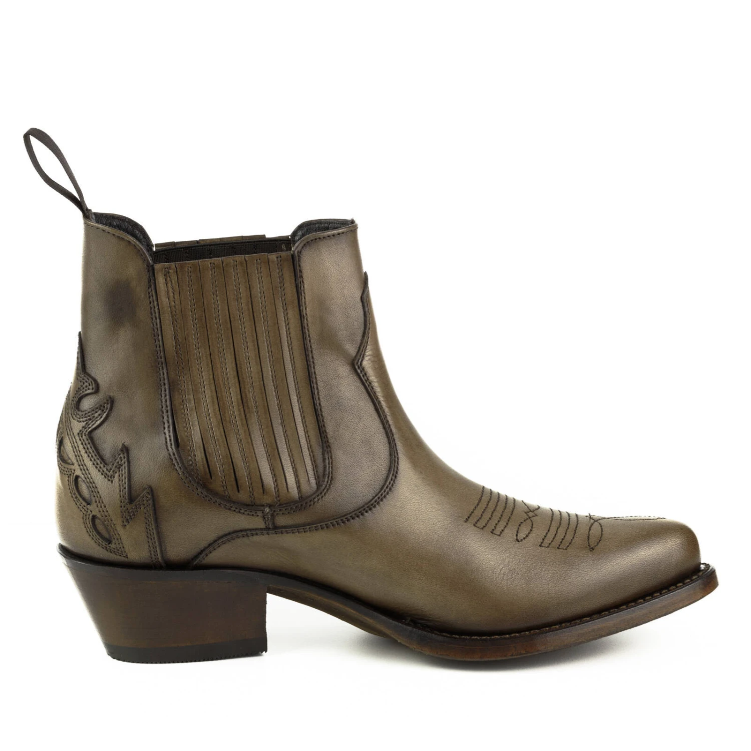 Boots Cuir Femme Mayura Taupe "292" 5 Boots Cuir Femme Mayura Taupe "292" – Image 5