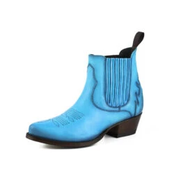 Boots Cuir Femme Mayura Turquesa "293" 13 Boots Cuir Femme Mayura Turquesa "293" -Maroquinerie mayurabootsmodelomarilyn2487turquesa1 029027800 1109 04042019