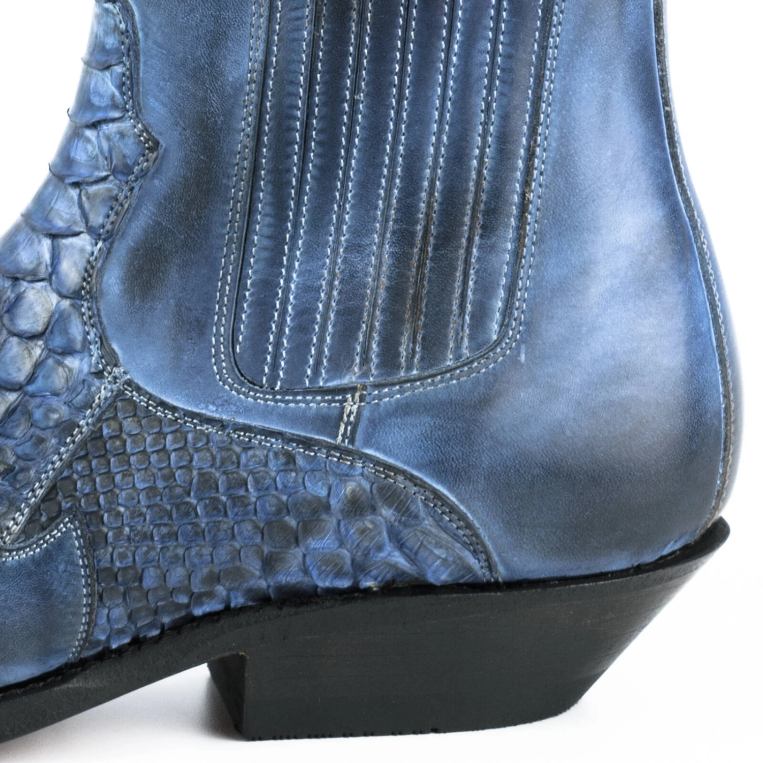 Boots Cuir Mayura Azul " 299 " 3 Boots Cuir Mayura Azul " 299 " – Image 3