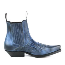 Boots Cuir Mayura Azul " 299 " 11 Boots Cuir Mayura Azul " 299 " -Maroquinerie mayurabootsrock2500azul6 020602700 1435 19092019