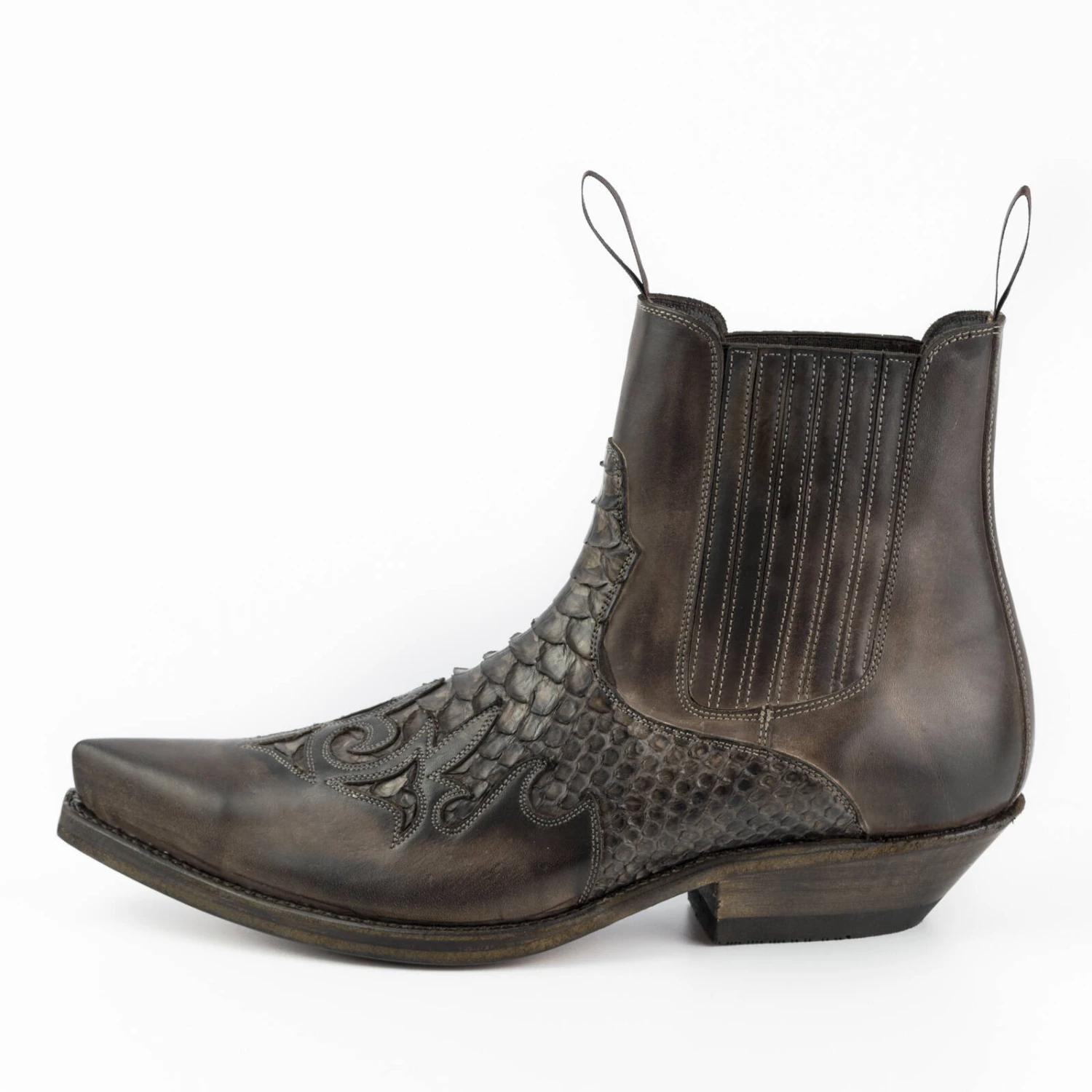 Boots Cuir Mayura Marron " 302 " 1 Boots Cuir Mayura Marron " 302 "