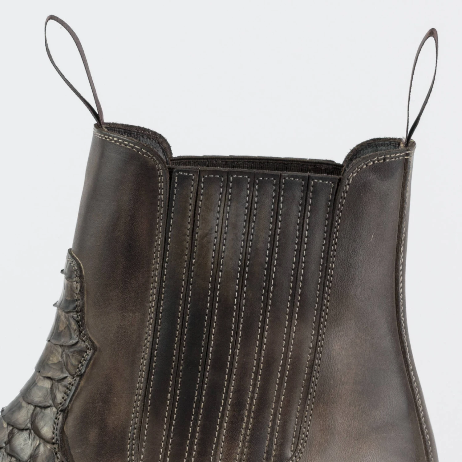 Boots Cuir Mayura Marron " 302 " 2 Boots Cuir Mayura Marron " 302 " – Image 2