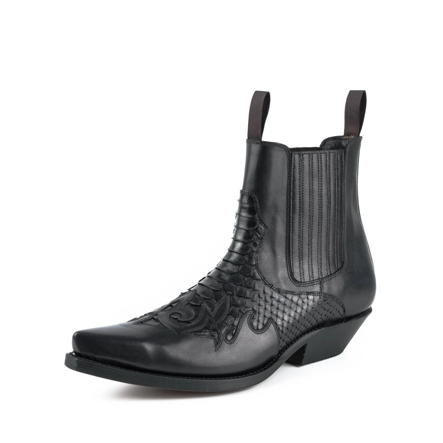Boots Cuir Mayura Noir " 303 " 8 Boots Cuir Mayura Noir " 303 " – Image 8