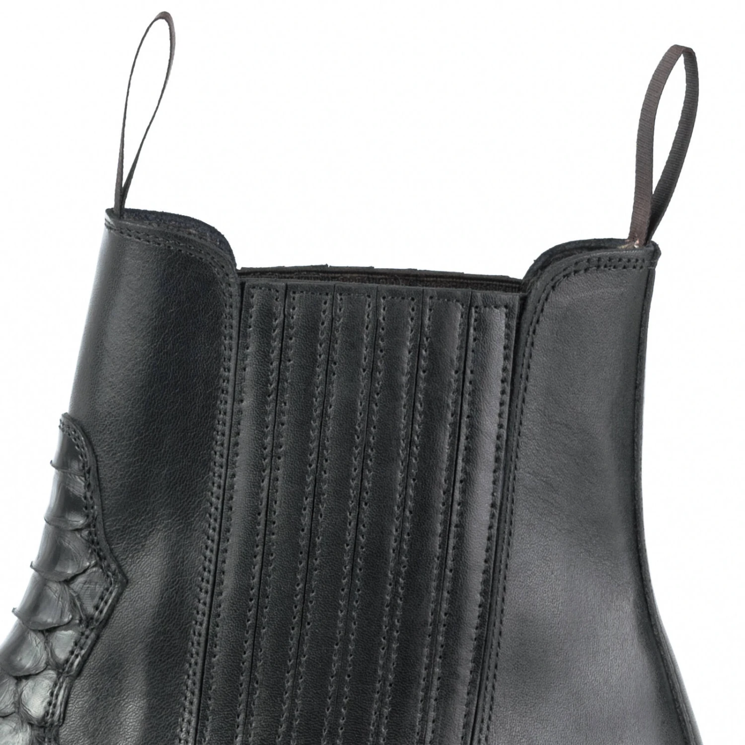 Boots Cuir Mayura Noir " 303 " 2 Boots Cuir Mayura Noir " 303 " – Image 2