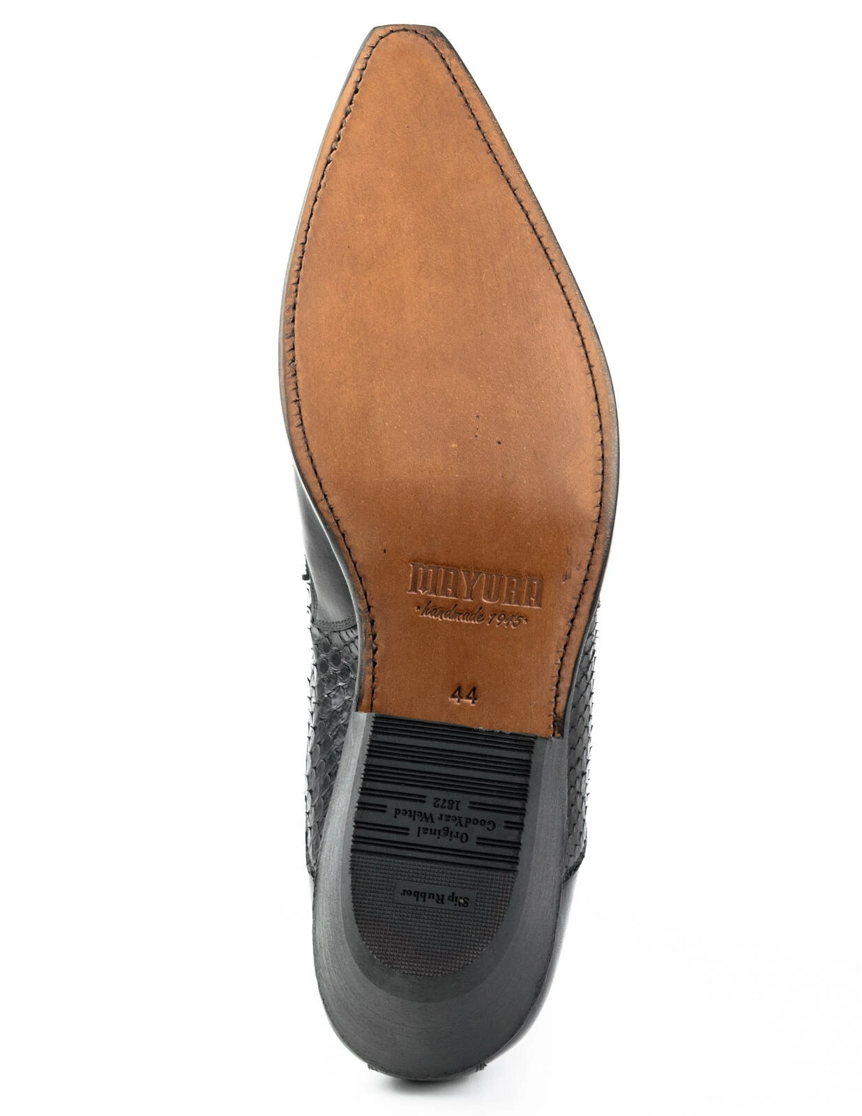 Boots Cuir Mayura Noir " 303 " 7 Boots Cuir Mayura Noir " 303 " – Image 7