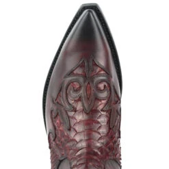 Boots Cuir Mayura Rouge Fonce " 304 " -Maroquinerie mayurabootsrock2500rojonegro7 073654900 1442 19092019