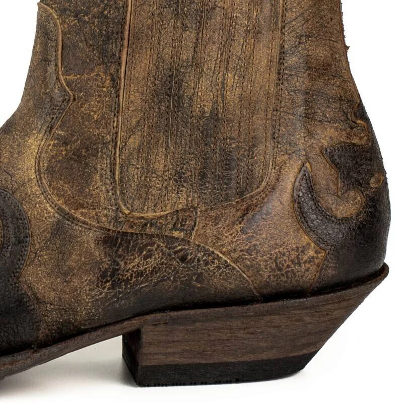 Boots Cuir Vachette Thor Marron "1931" 3 Boots Cuir Vachette Thor Marron "1931" – Image 3