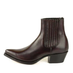 Boots Cuir Femme Mayura Burdeos " 2496 " 13 Boots Cuir Femme Mayura Burdeos " 2496 " -Maroquinerie mayuracowboybootsmarienappa2496burdeosvelado2 056468800 1019 23102020