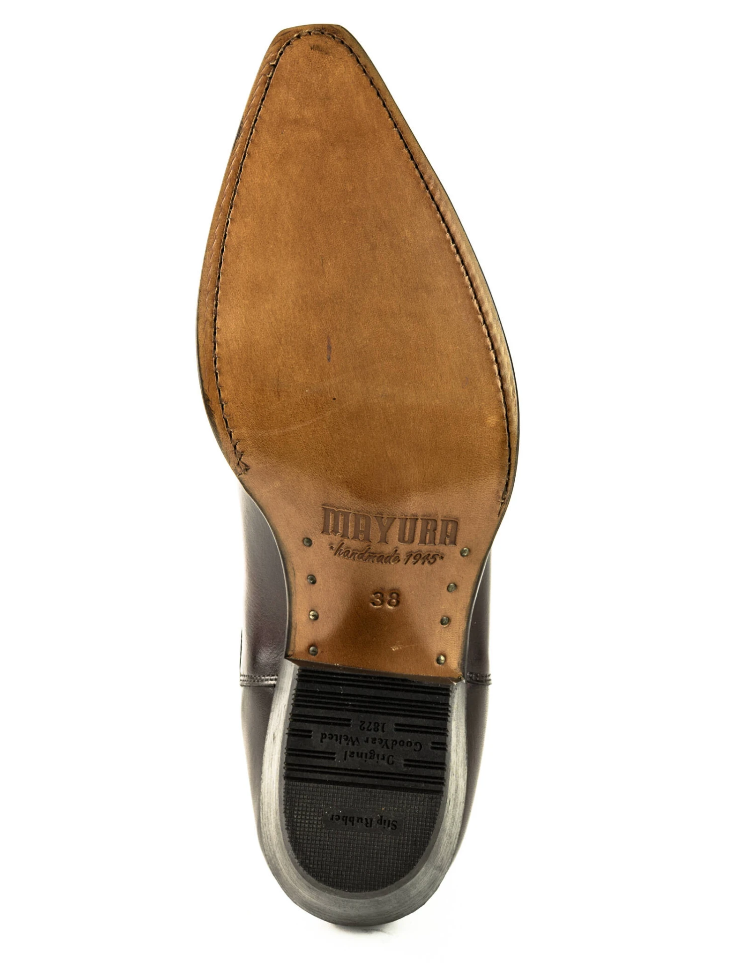 Boots Cuir Femme Mayura Burdeos " 2496 " 2 Boots Cuir Femme Mayura Burdeos " 2496 " – Image 2