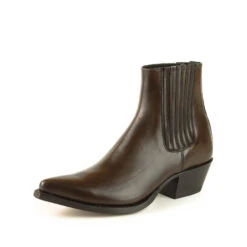 Boots Cuir Femme Mayura Marron " 2496 " -Maroquinerie mayuracowboybootsmarienappa2496marronvelado1 048457200 1021 23102020