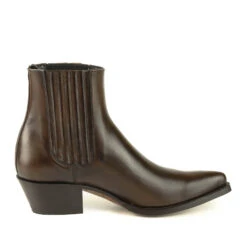 Boots Cuir Femme Mayura Marron " 2496 " -Maroquinerie mayuracowboybootsmarienappa2496marronvelado6 071633100 1021 23102020