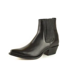 Boots Cuir Femme Mayura Noir " 2496 " -Maroquinerie mayuracowboybootsmarienappa2496negro1 028079400 1022 23102020