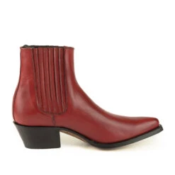 Boots Cuir Femme Mayura Rouge " 2496 " -Maroquinerie mayuracowboybootsmarienappa2496rojo6 095400000 1023 23102020