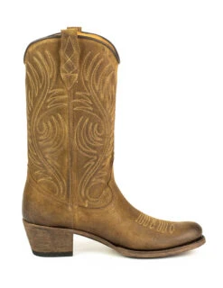 Boots Cuir Femme Tabac Mayura " 2526 " 12 Boots Cuir Femme Tabac Mayura " 2526 " -Maroquinerie mayuracristi2526afelpadotabaco06 098420800 1448 16112021