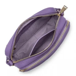 Lancaster - Mini Sac Trotteur Dune - Iris -Maroquinerie mini sac trotteur dune lancaster iris 2