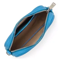 Lancaster - Mini Sac Trotteur Studio Mimi Bleu Azur -Maroquinerie mini sac trotteur studio mimi lancaster bleu azur 2