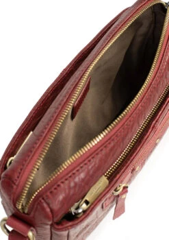 Hexagona Sac Porté Travers Carmin " P99777 " -Maroquinerie p9977726005 047549200 1635 27092022