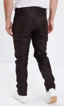 Pantalon Cuir Homme Marron " 102131 "