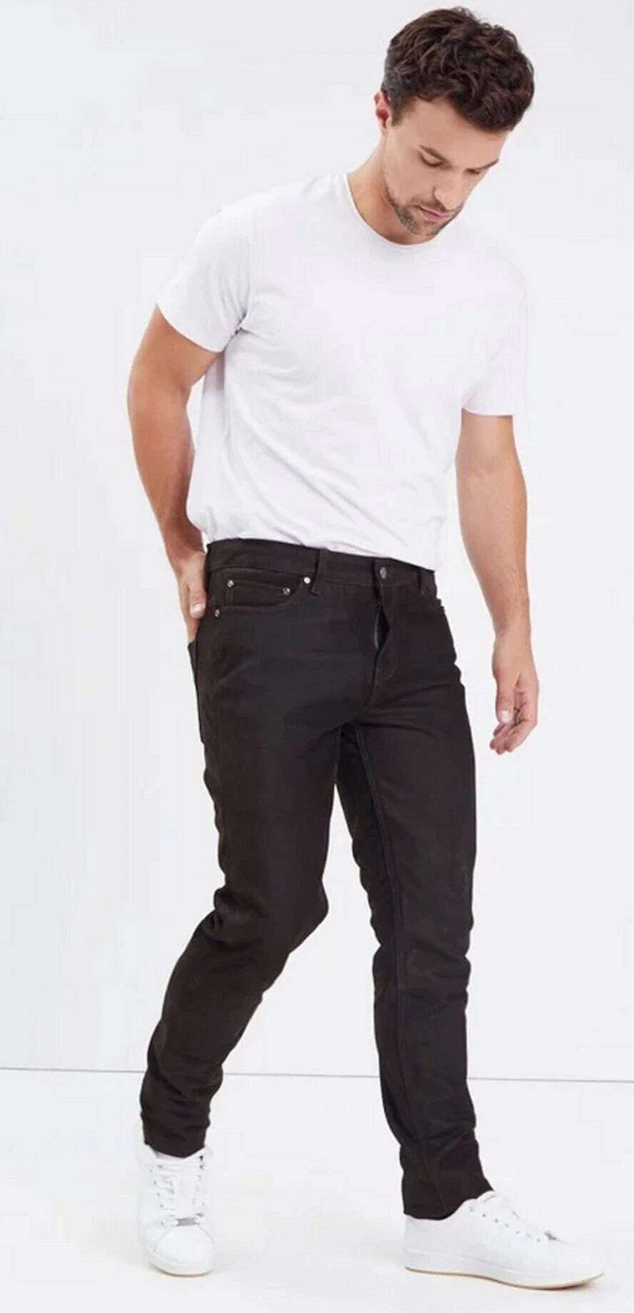 Pantalon Cuir Homme Marron " 102131 " 4 Pantalon Cuir Homme Marron " 102131 " – Image 4