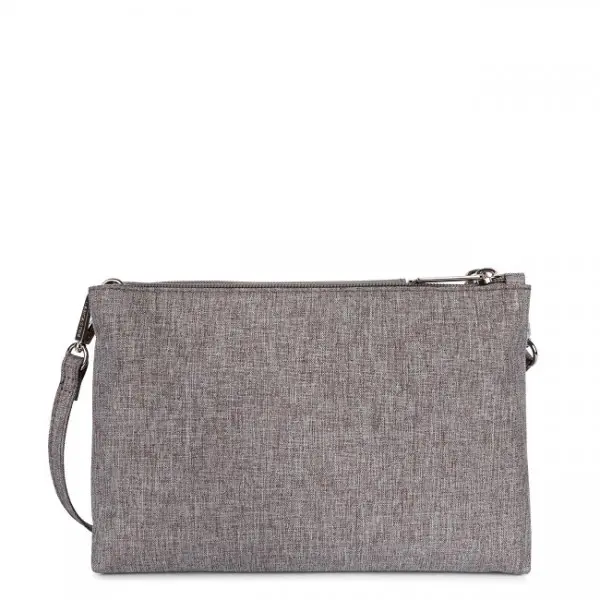 Lancaster - Pochette Double Smart KBA - Grise 2 Lancaster - Pochette Double Smart KBA - Grise – Image 2