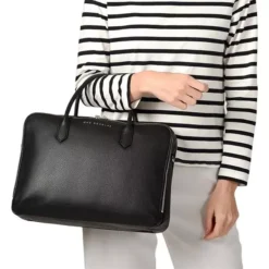 Mac Douglas - Porte-documents Timbale Magda Noir -Maroquinerie porte documents macdouglas timbale magda noir 2