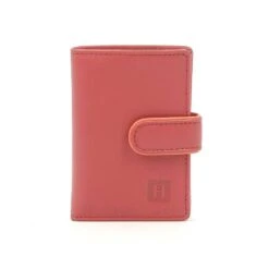 Hexagona Porte Carte Cuir Vachette Rouge Multicouleur " 227375 " -Maroquinerie portecarteencuirdevachette227375 rouge 050967800 1417 11062018