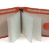 Hexagona Porte-cartes En Cuir De Vachette Orange " 461130 "