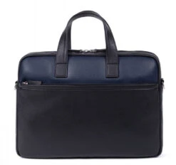 Hexagona Porte-documents 13" Et A4 En Cuir De Vachette Noir / Marine " 686291 " -Maroquinerie portedocuments13eta4encuirdevachette686291 noir marine 1 041617100 1613 12032021