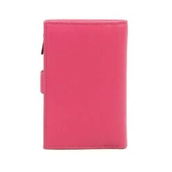 Hexagona Portefeuille Cuir Vachette Fushia Multicouleur " 227431 "