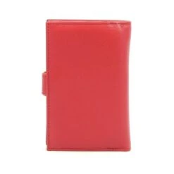 Hexagona Portefeuille Cuir Vachette Rouge Multicouleur " 227431 "