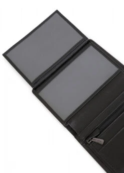 Hexagona Portefeuille En Cuir De Vachette Noir " 727524 " -Maroquinerie portefeuilleencuirdevachette727524 5 080409100 1523 18032021